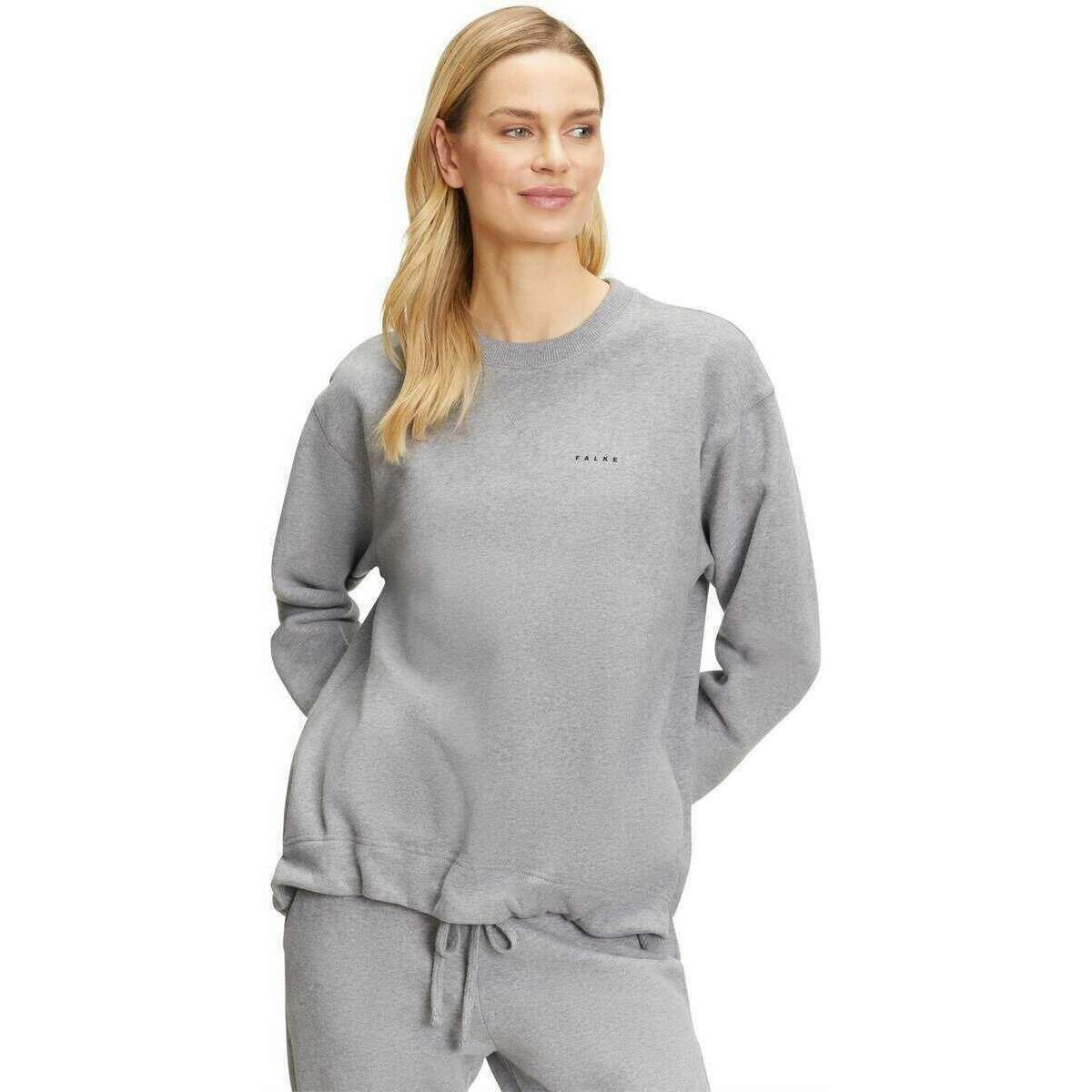 Falke Brushed Sweatshirt - Grey Heather - Image 2