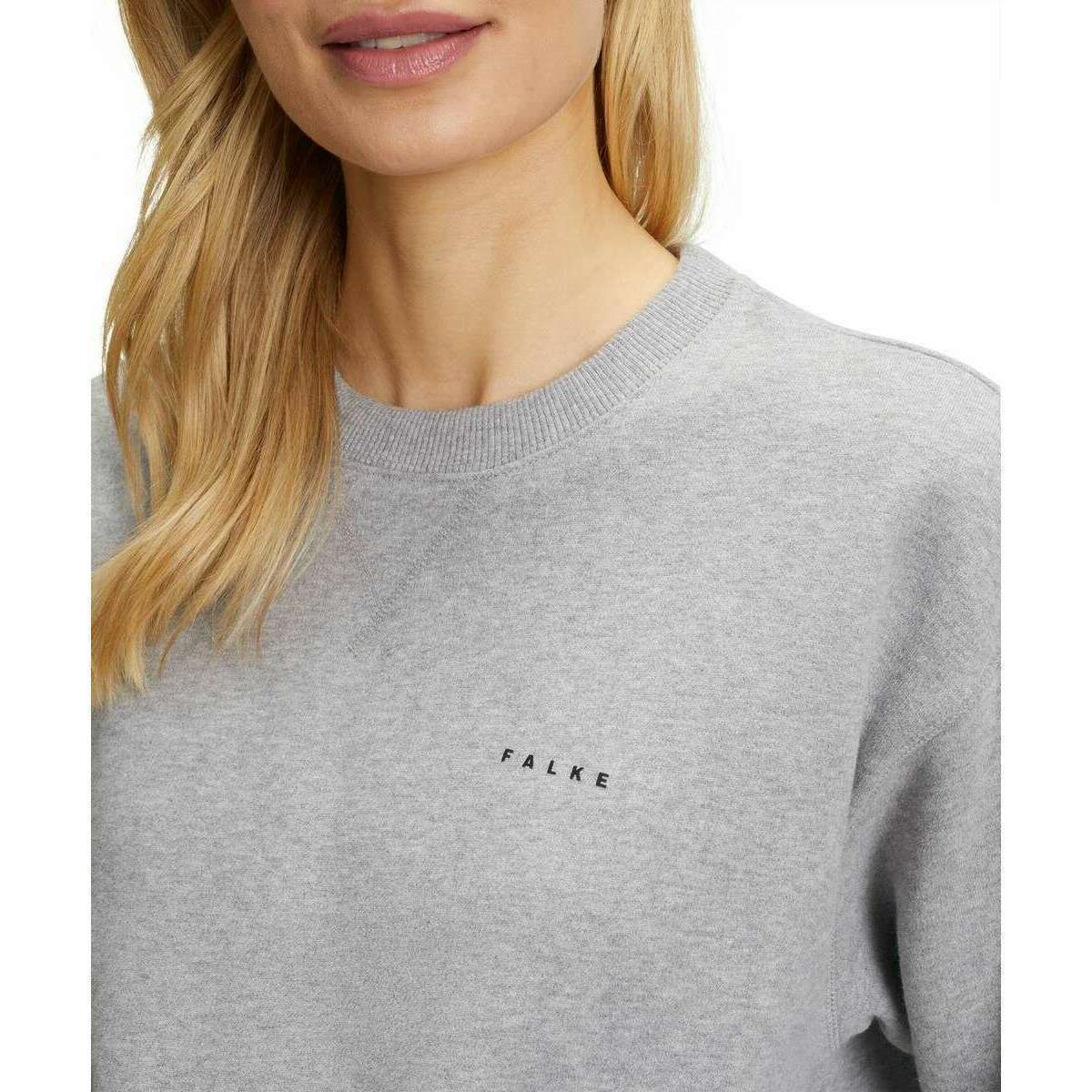 Falke Brushed Sweatshirt - Grey Heather - Image 4
