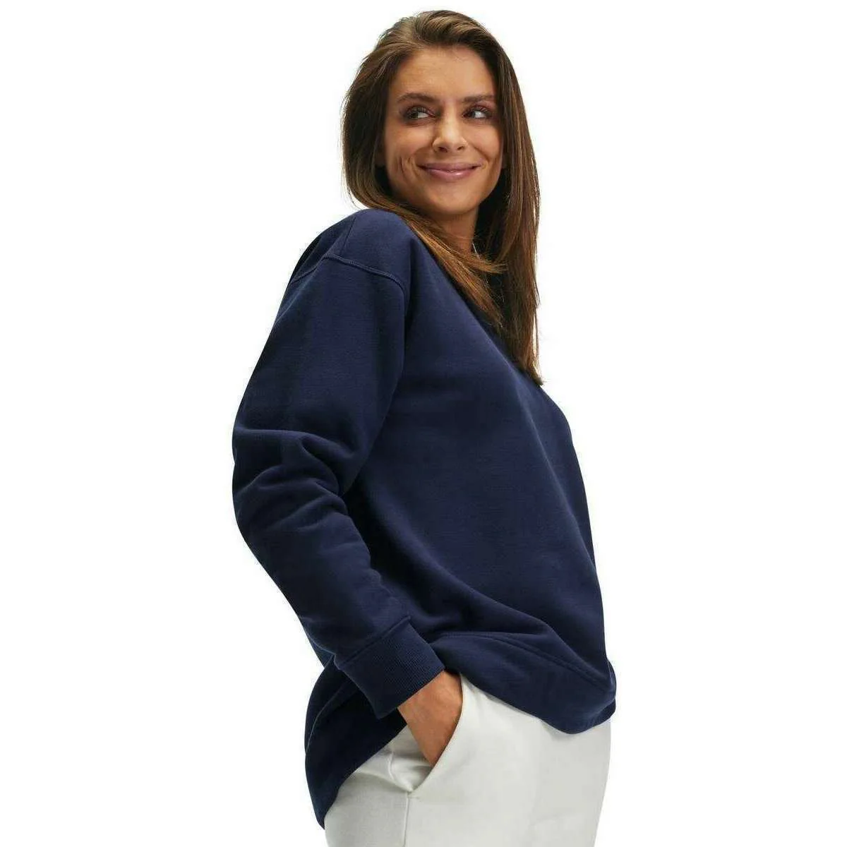 Falke Brushed Sweatshirt - Space Blue - Image 3