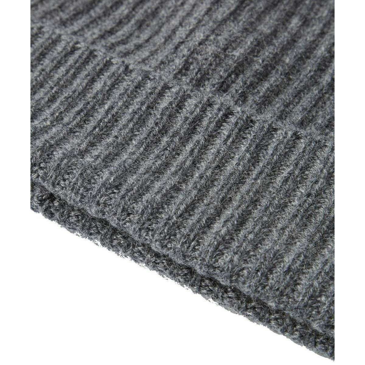 Falke Cashmere Pom-Pom Beanie - Dark Grey - Image 3