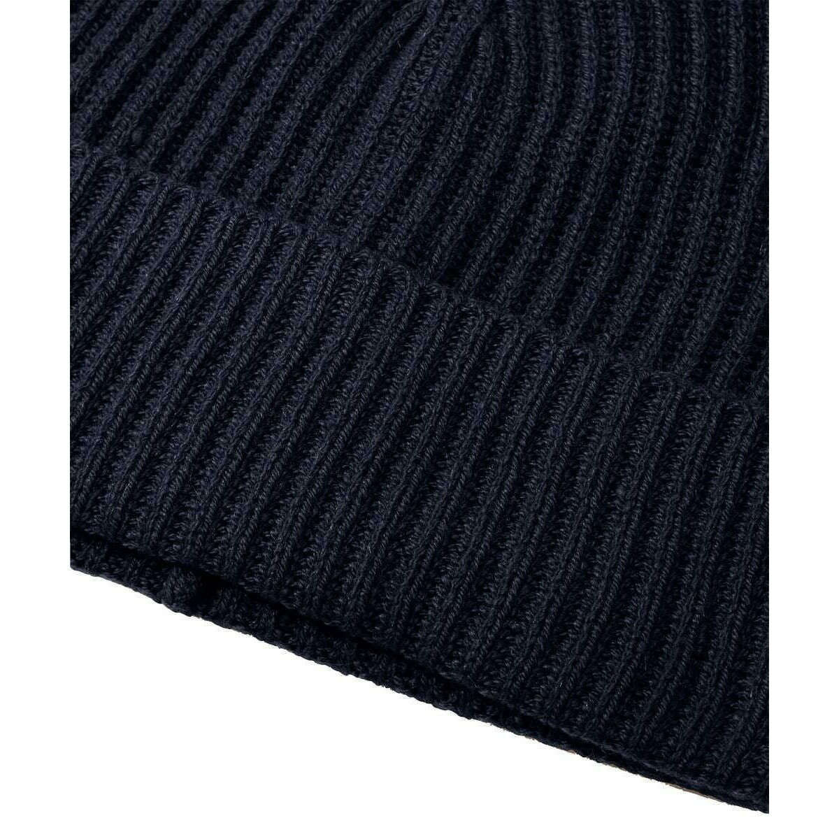 Falke Cashmere Pom-Pom Beanie - Space Blue - Image 3