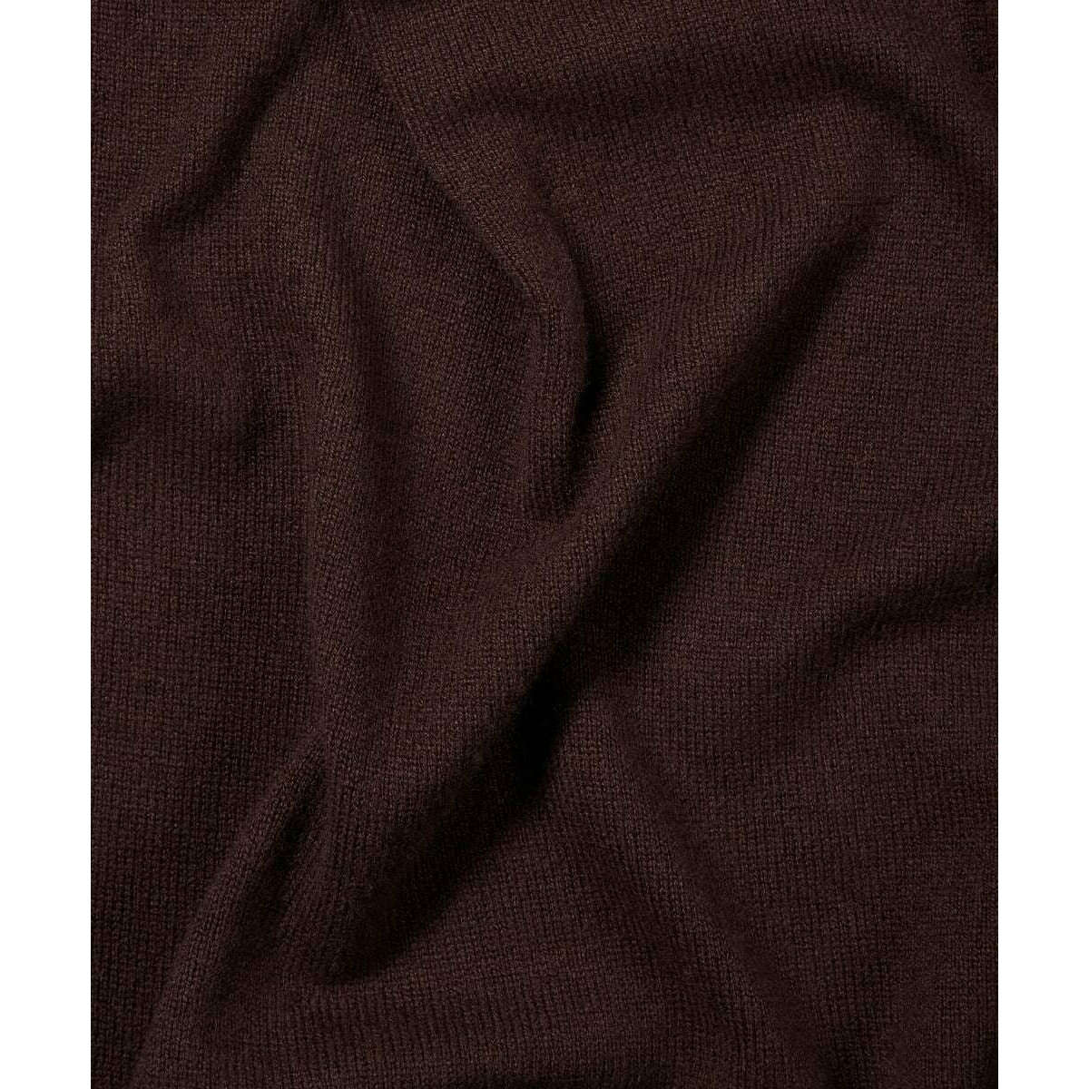 Falke Cashmere Scarf - Dark Brown - Image 2