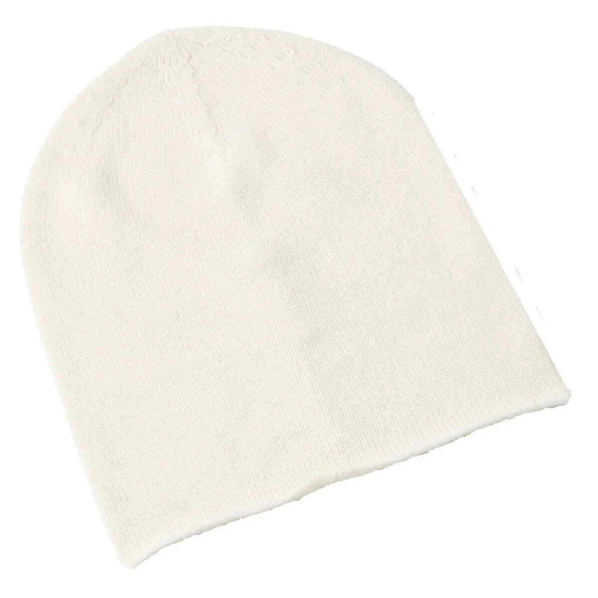 Falke Casual Knitted Cashmere Beanie - Off-White - Image 2