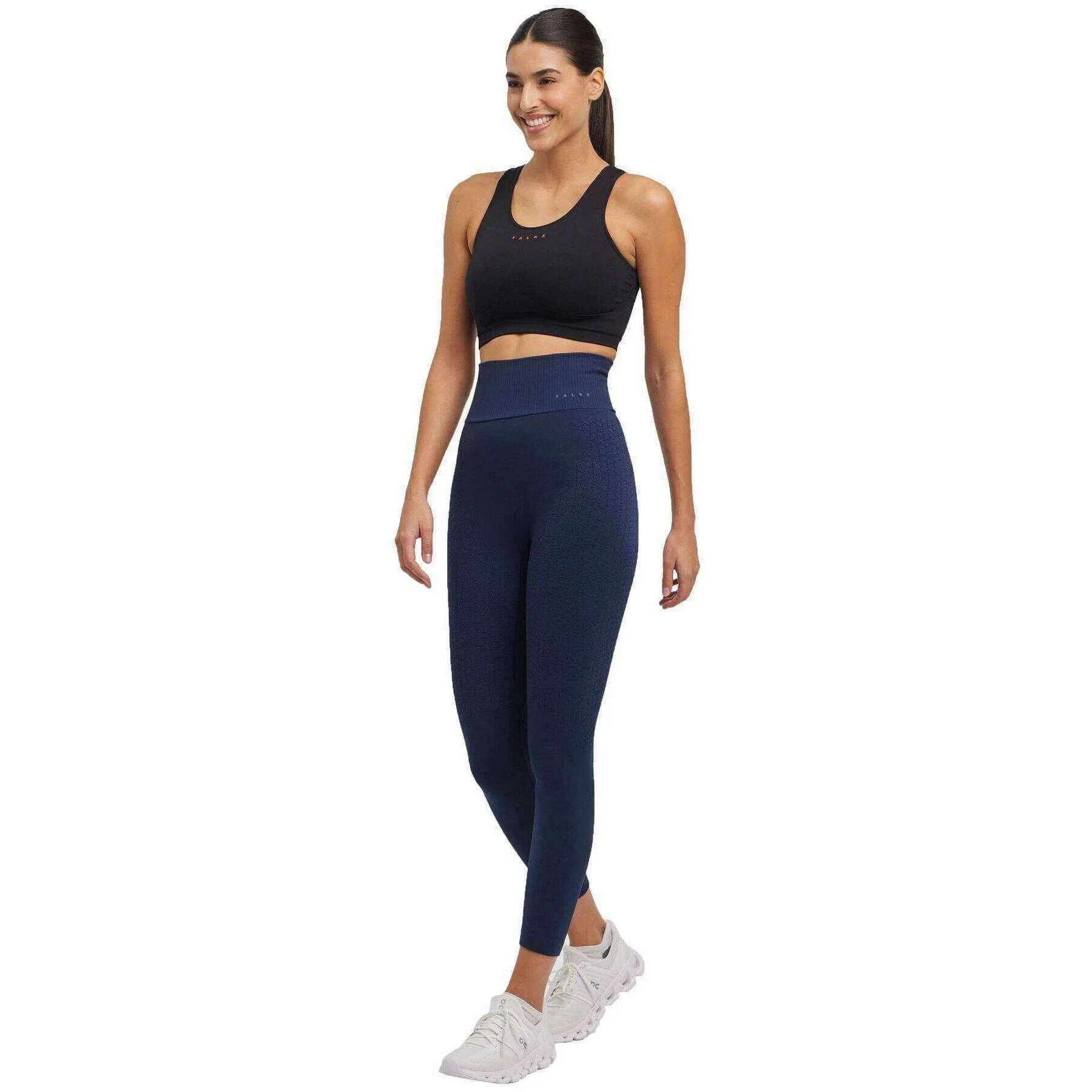 Falke Cellulite Light Health 7/8 Tights - Space Blue - Image 6
