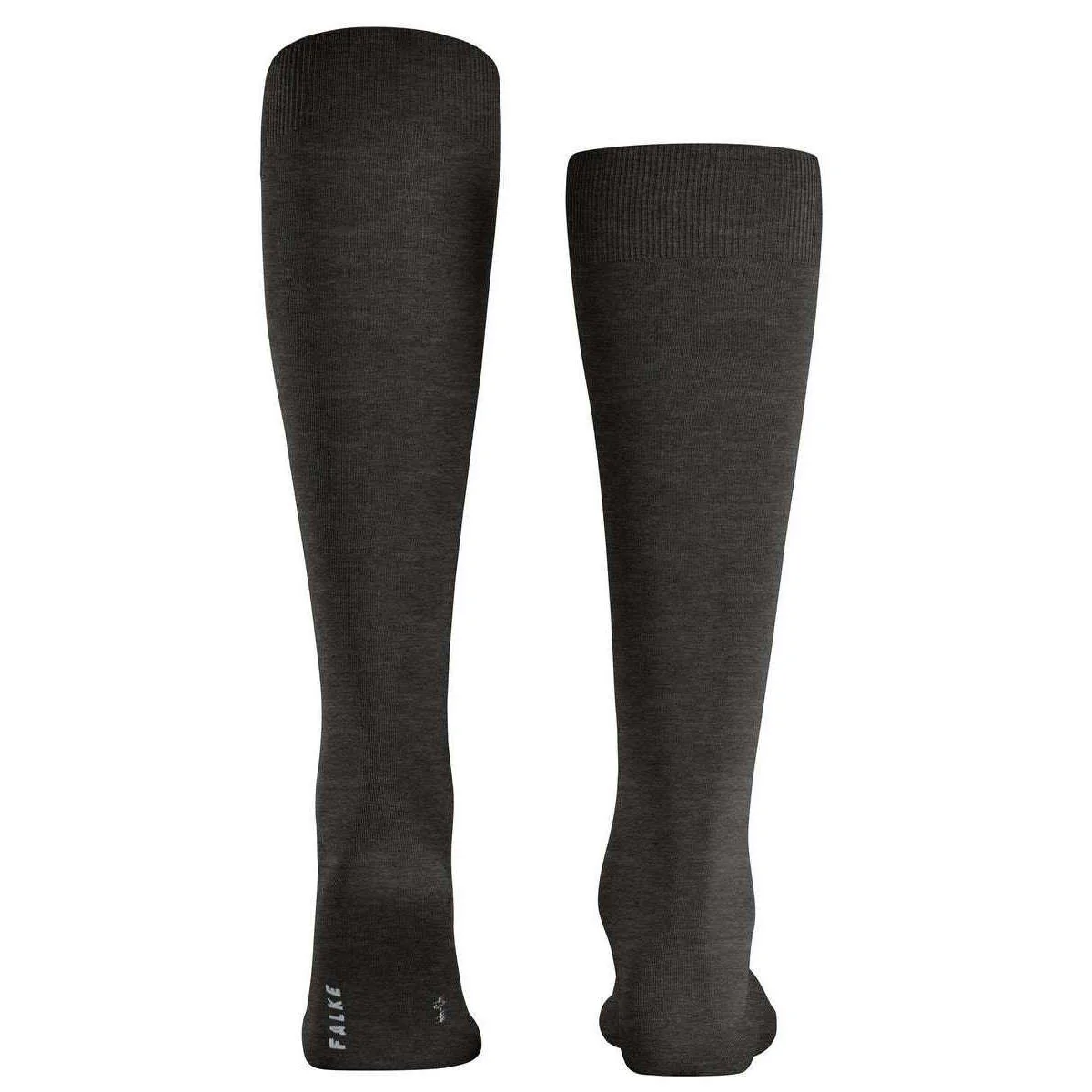 Falke Climawool Knee High Socks - Anthra Mel Grey - Image 3
