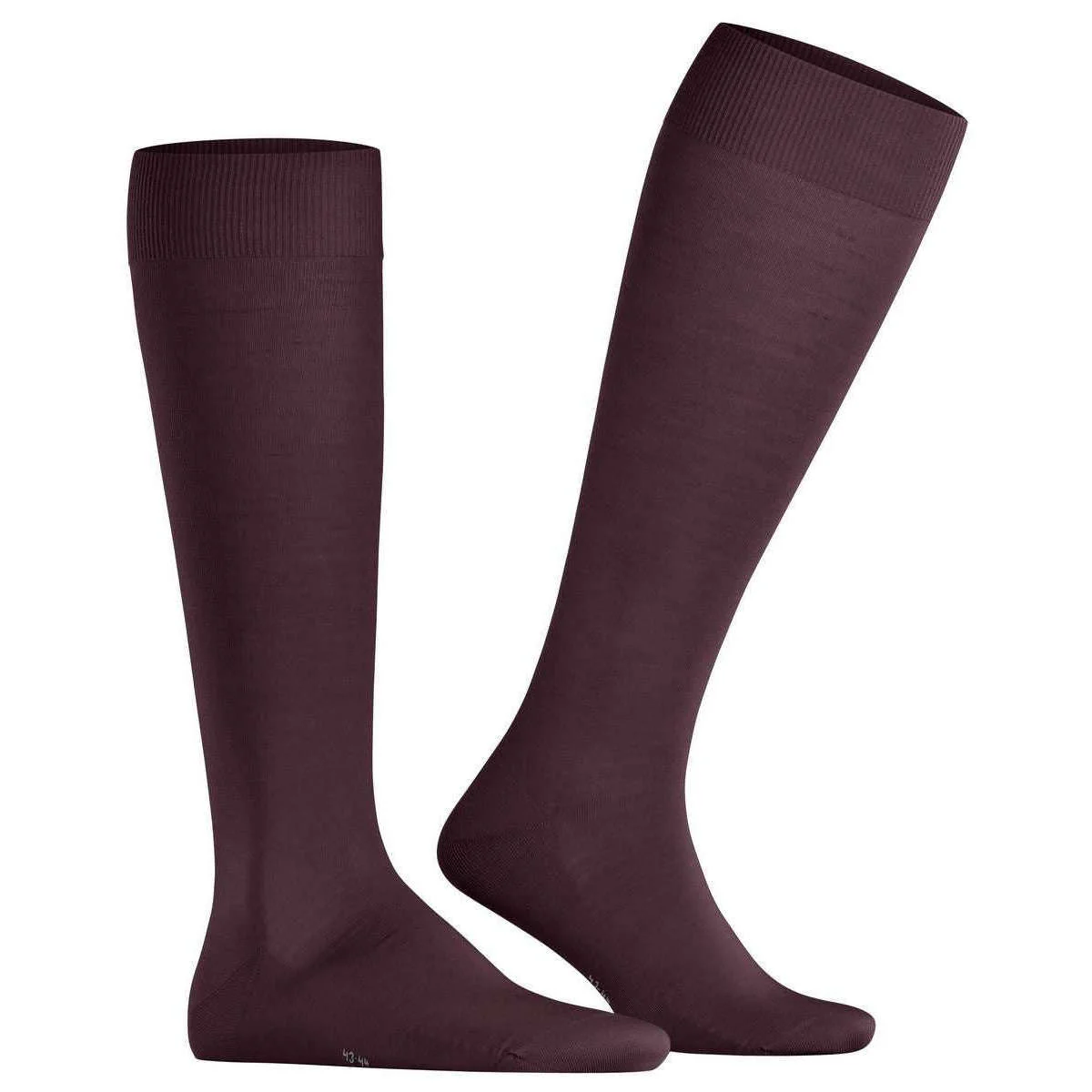 Falke Climawool Knee High Socks - Burgundy - Image 2