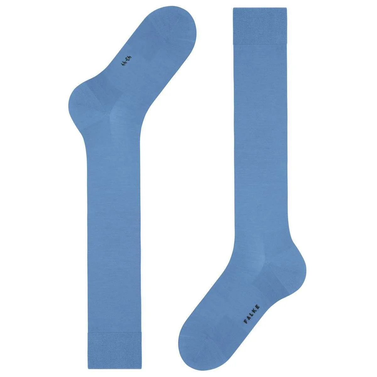 Falke Climawool Knee High Socks - Cornflower Blue - Image 5