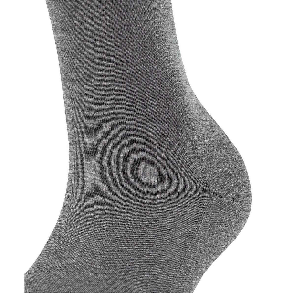 Falke Climawool Knee High Socks - Light Grey Mel - Image 3