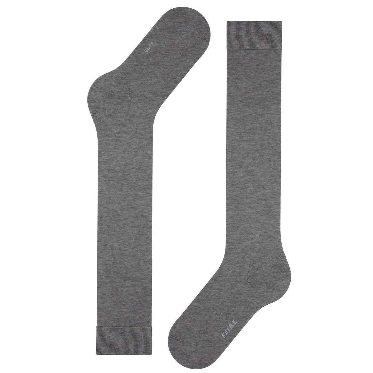 Falke Climawool Knee High Socks - Light Grey Mel - Image 4