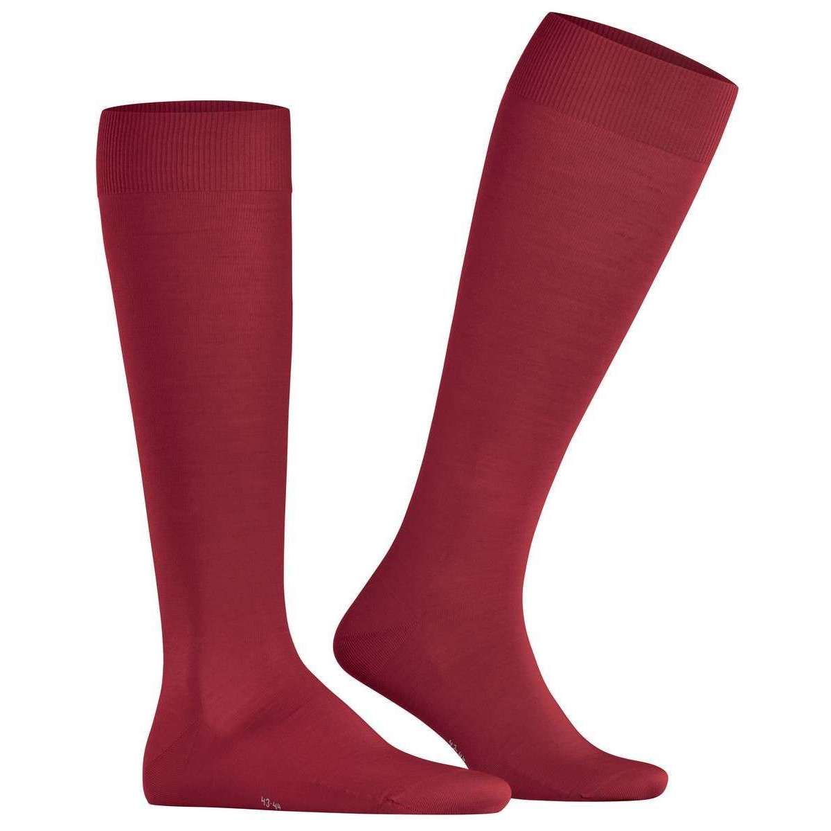 Falke Climawool Knee High Socks - Scarlet Red - Image 2