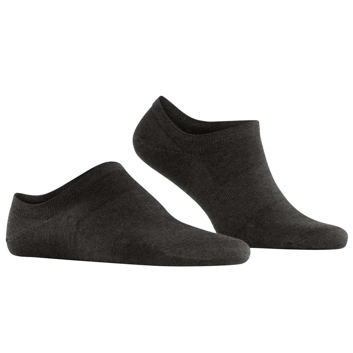 Falke Climawool No Show Socks - Anthra Mel Grey - Image 2
