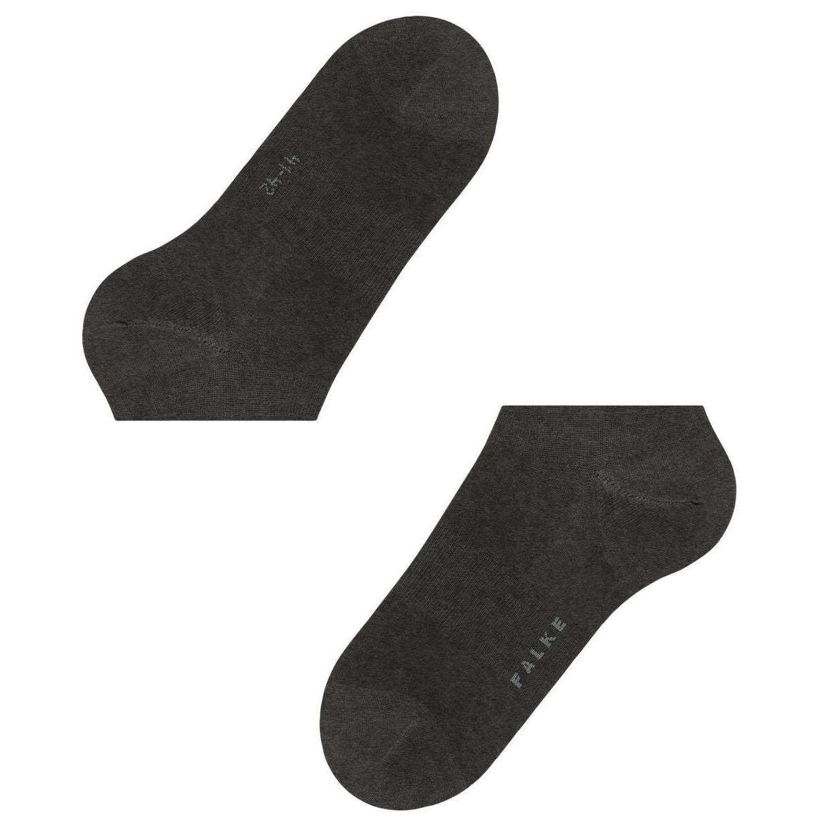 Falke Climawool No Show Socks - Anthra Mel Grey - Image 5