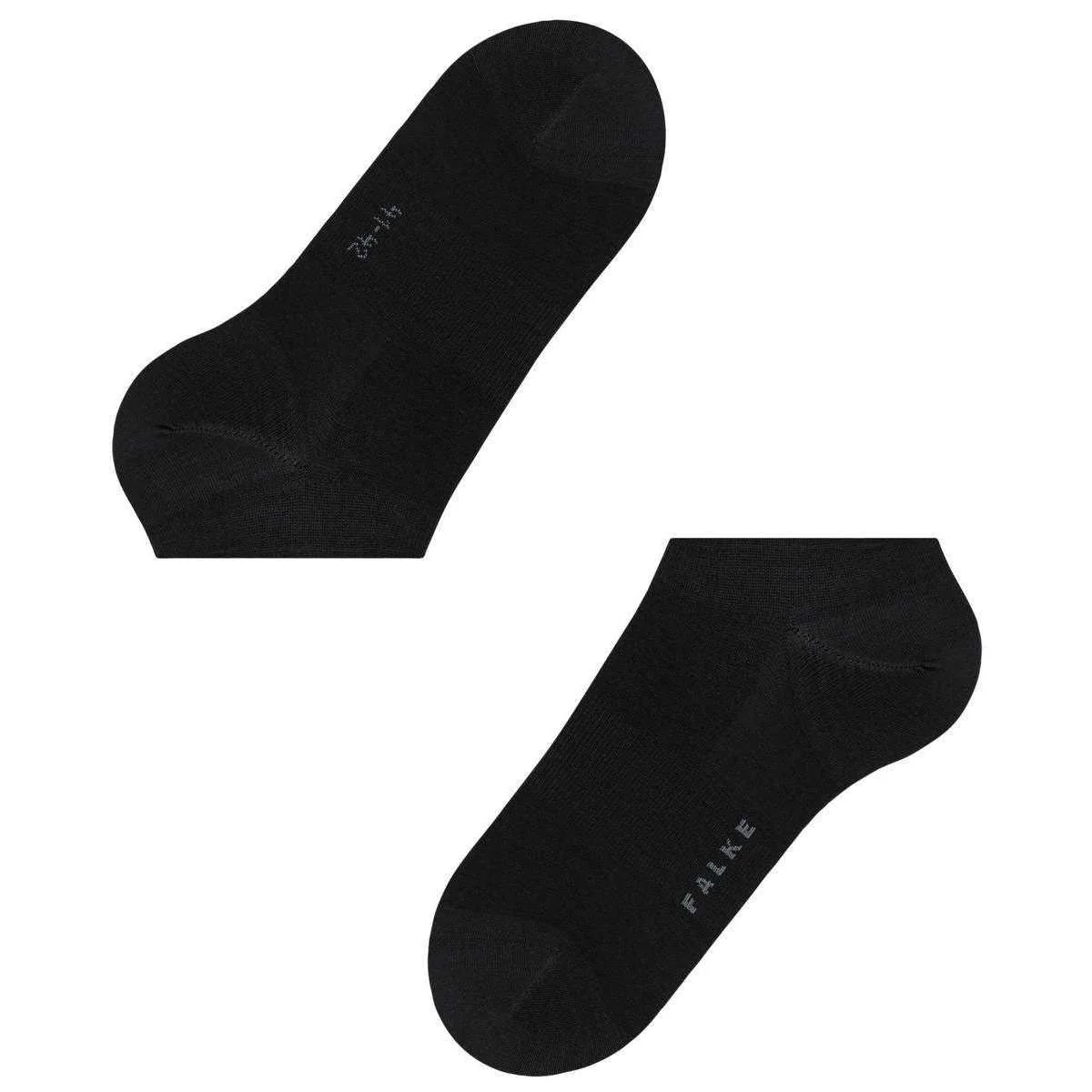 Falke Climawool No Show Socks - Black - Image 5