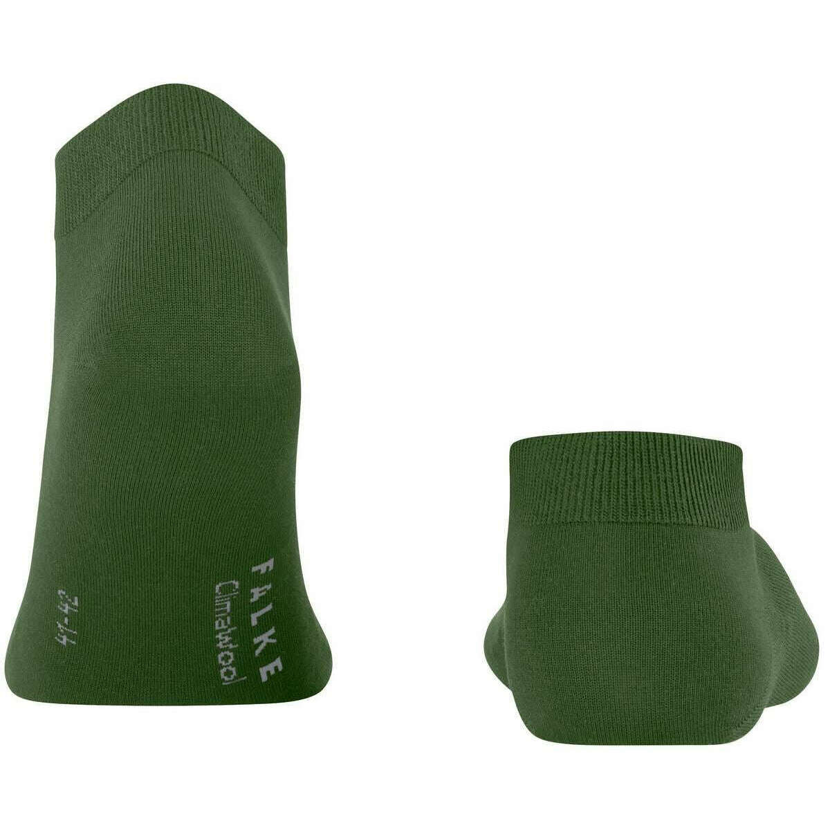 Falke ClimaWool Sneaker Socks - Cypress Green - Image 3