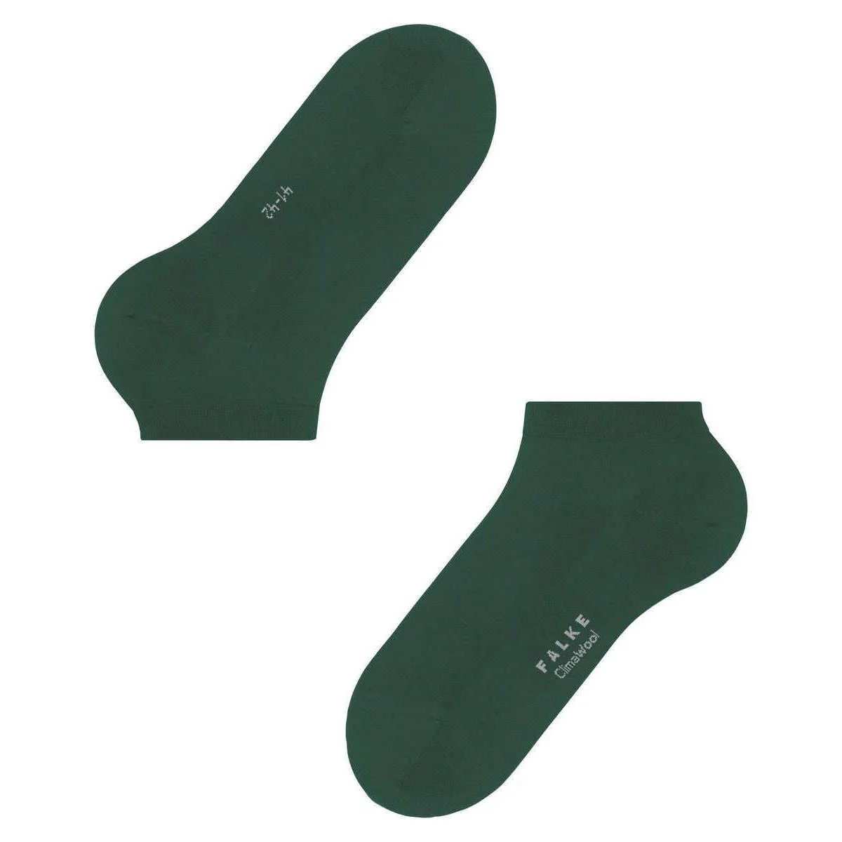 Falke Climawool Sneaker Socks - Hunter Green - Image 5
