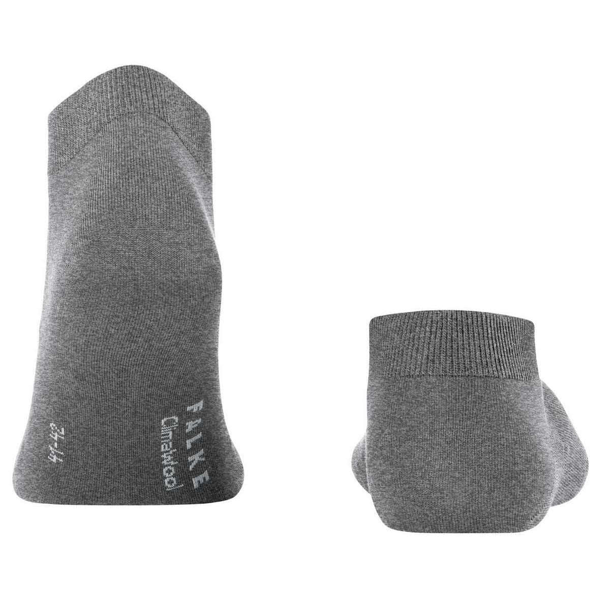 Falke Climawool Sneaker Socks - Light Grey - Image 3