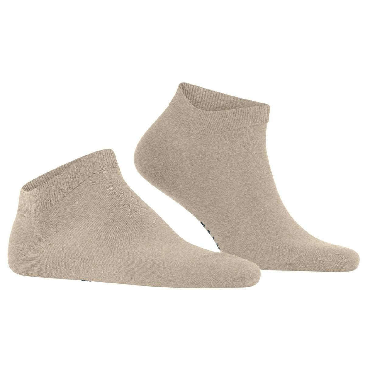 Falke Climawool Sneaker Socks - Pebble Mel Beige - Image 2