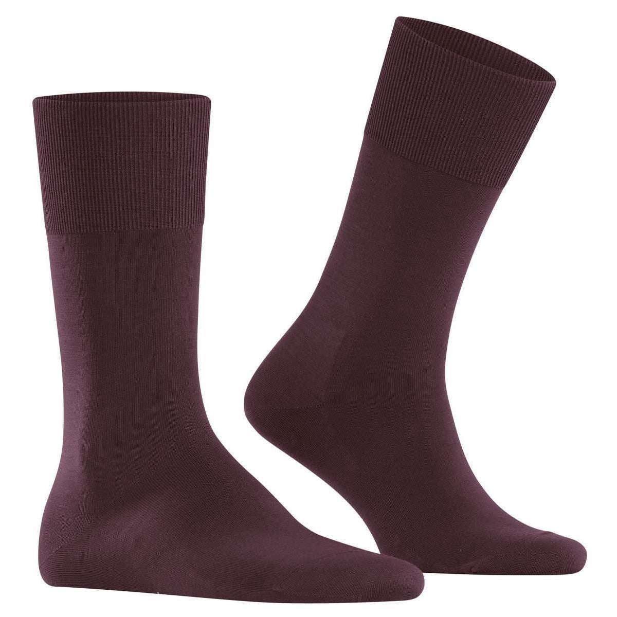 Falke Climawool Socks - Burgundy - Image 2