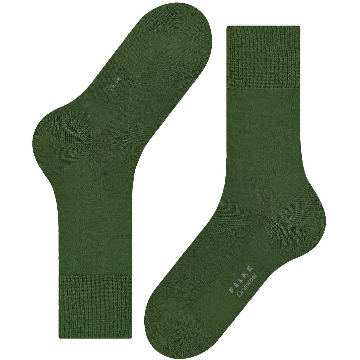 Falke ClimaWool Socks - Cypress Green - Image 5