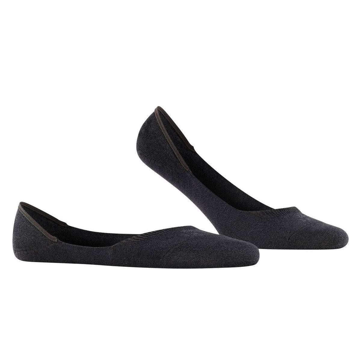 Falke Cool 24/7 No Show Socks - Anthracite Mel Grey - Image 2