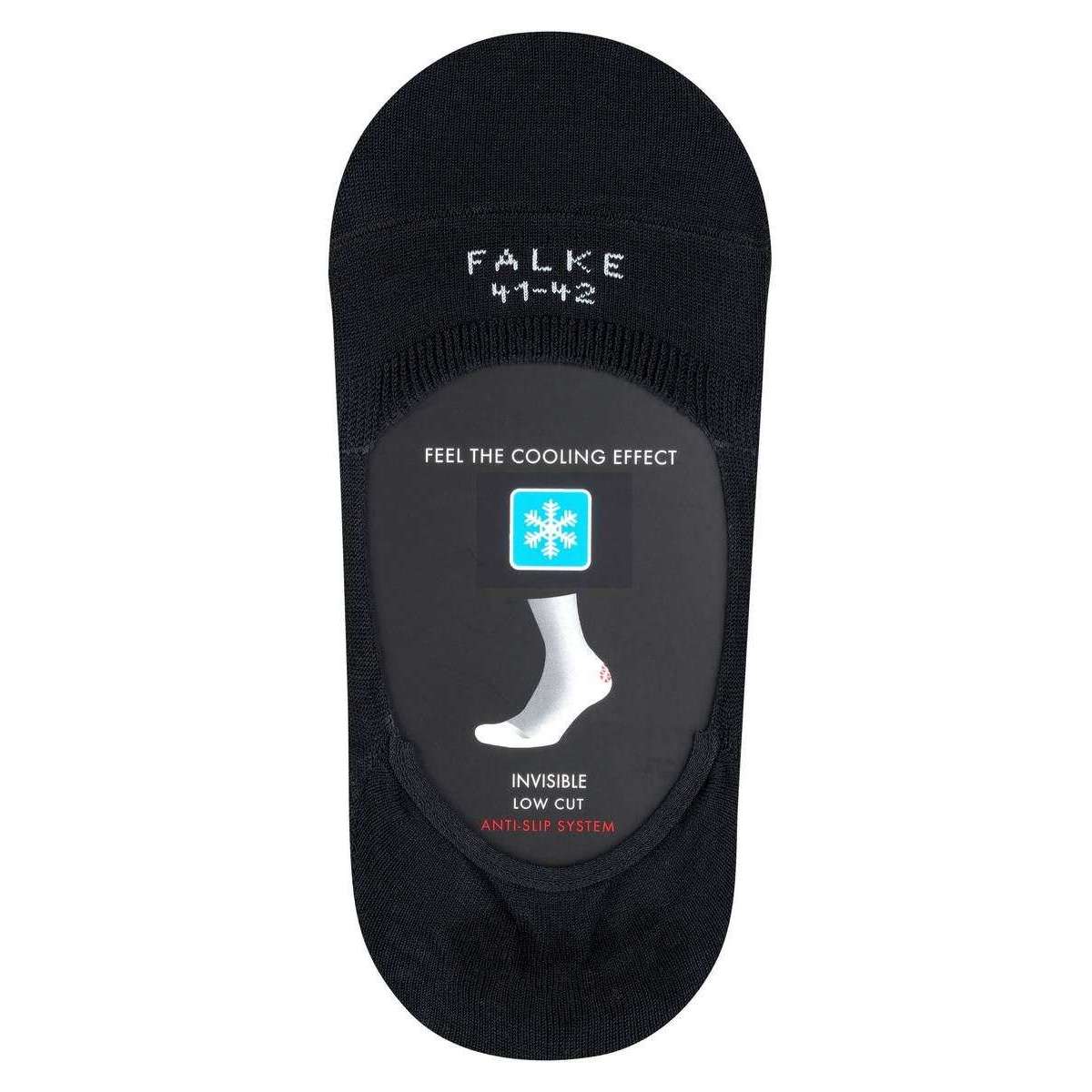 Falke Cool 24/7 No Show Socks - Black - Image 5