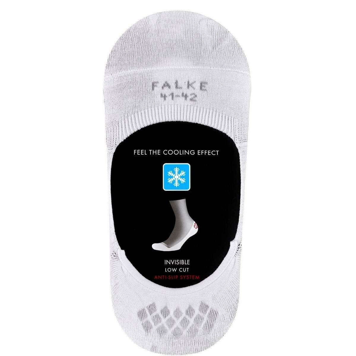 Falke Cool 24/7 No Show Socks - White - Image 5