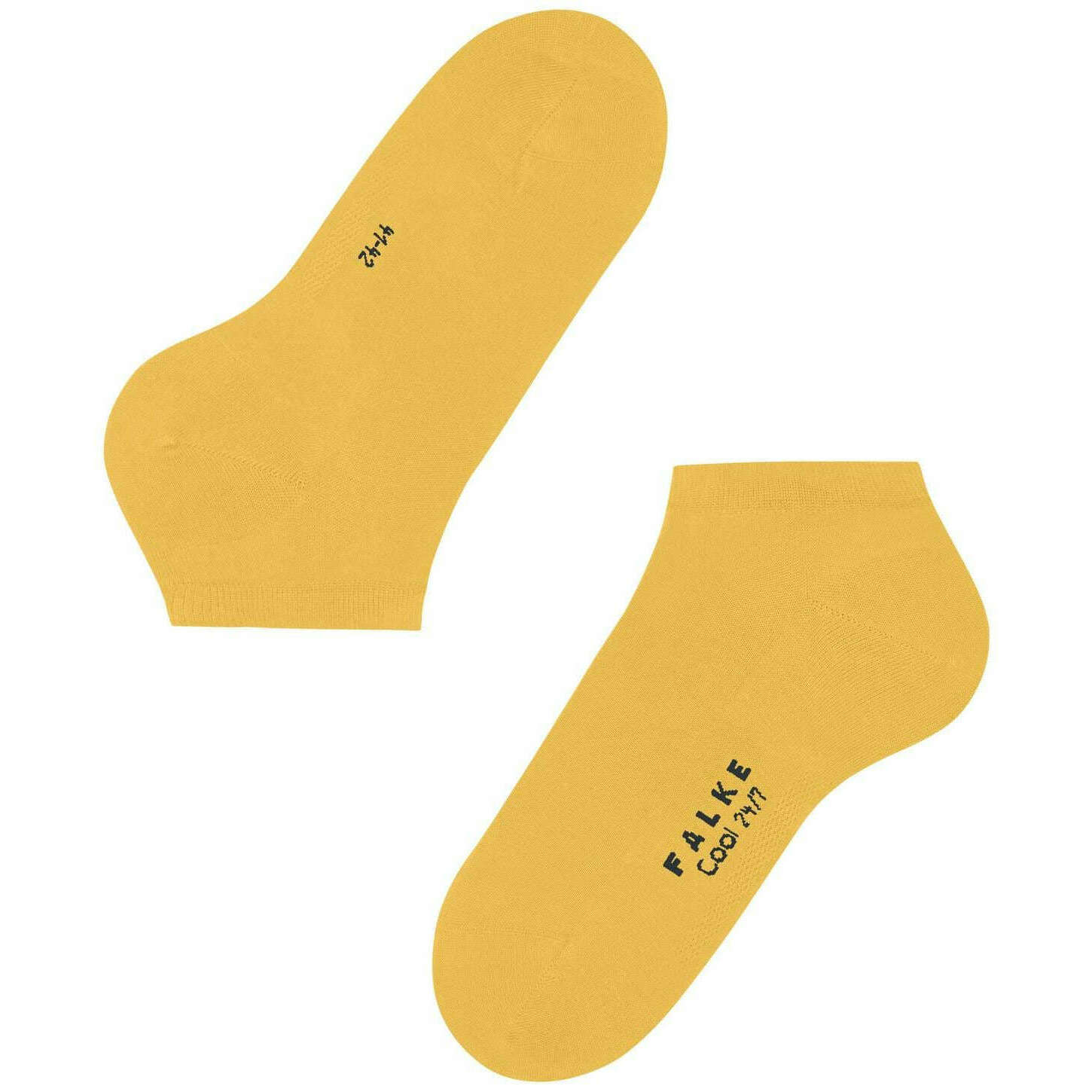 Falke Cool 24/7 Sneaker Socks - Banana Yellow - Image 5