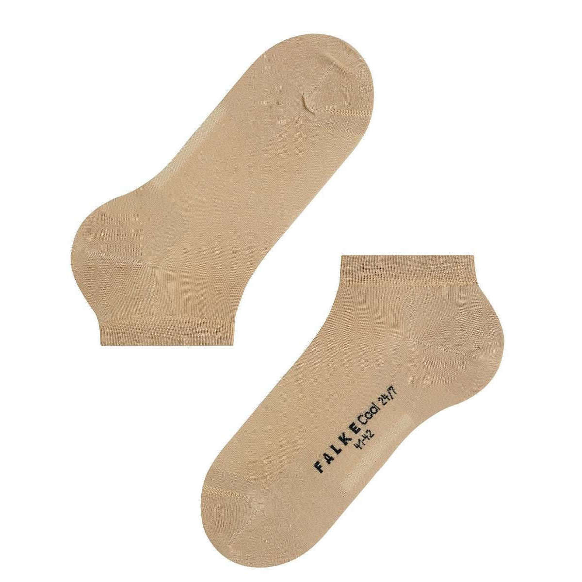 Falke Cool 24/7 Sneaker Socks - Sand Beige - Image 5