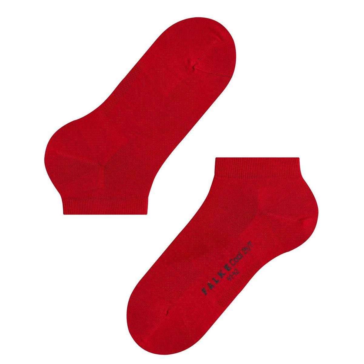 Falke Cool 24/7 Sneaker Socks - Scarlet Red - Image 5