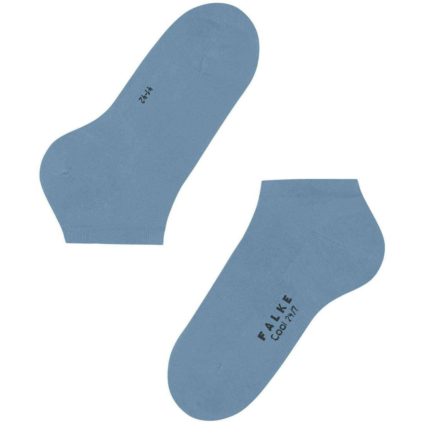 Falke Cool 24/7 Sneaker Socks - Sky Blue - Image 5