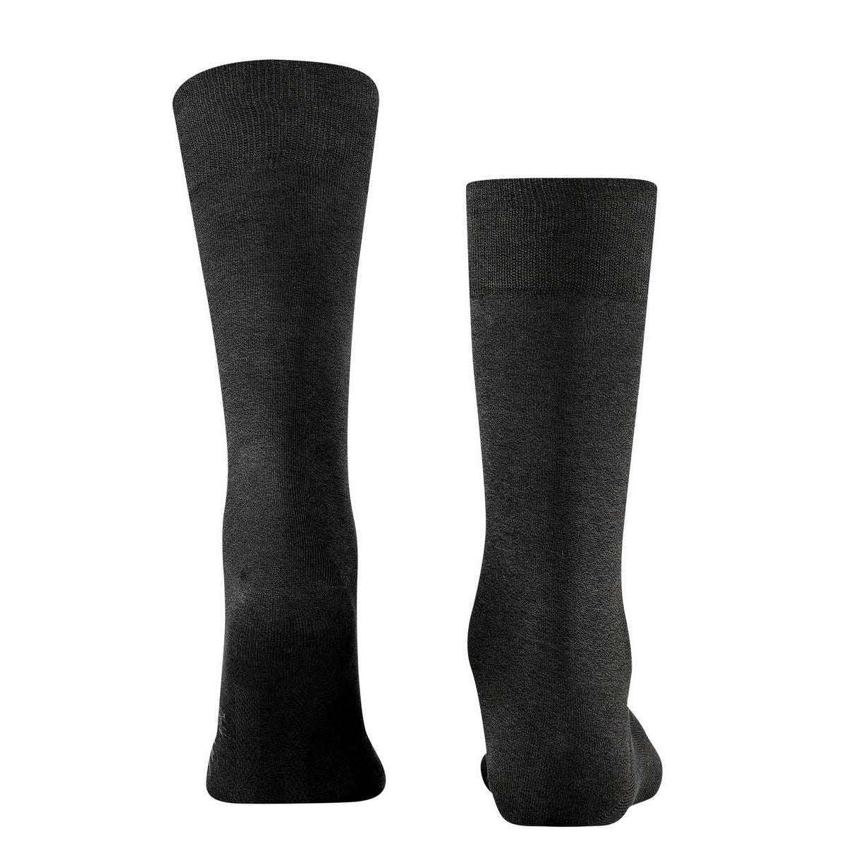 Falke Cool 24/7 Socks - Anthracite Mel Grey - Image 3