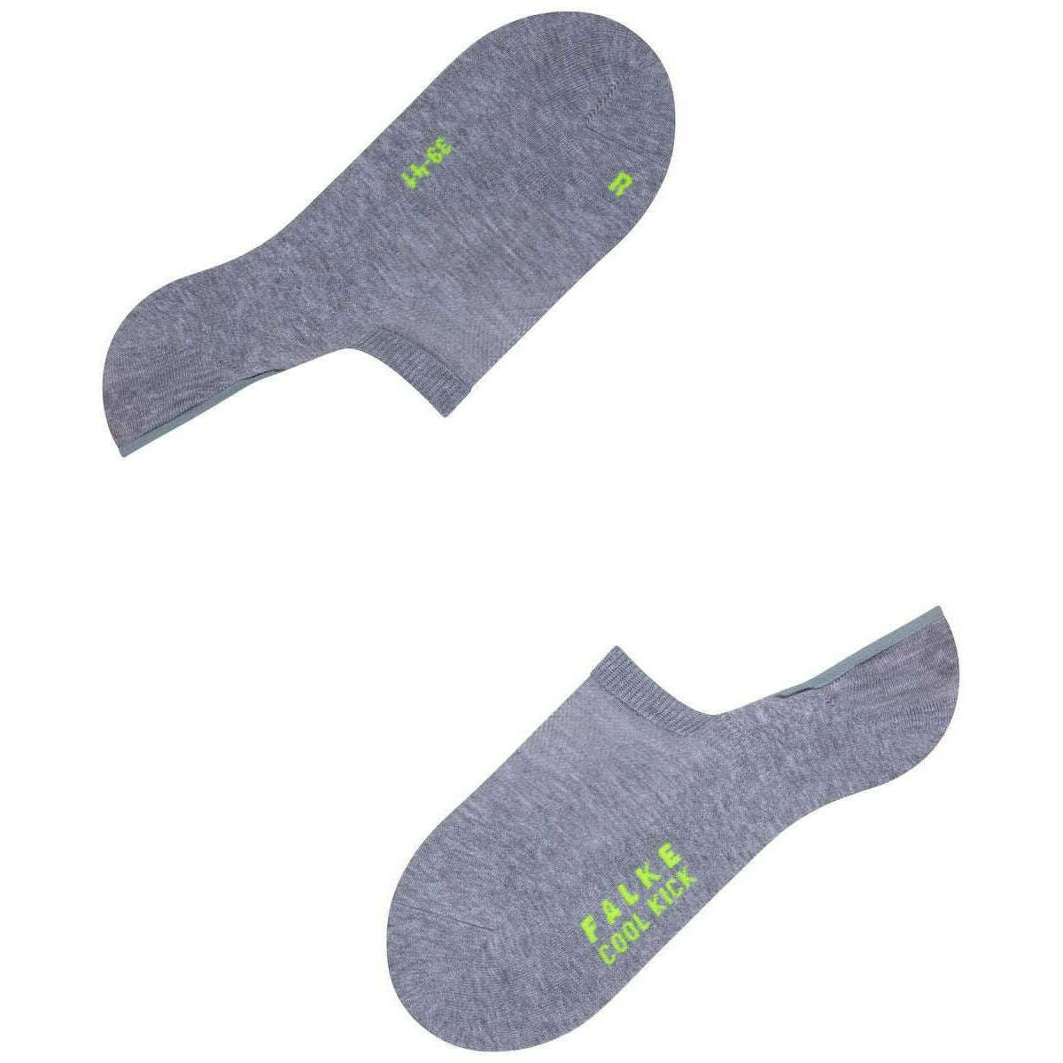 Falke Cool Kick Invisible Socks - Light Grey Mel - Image 5