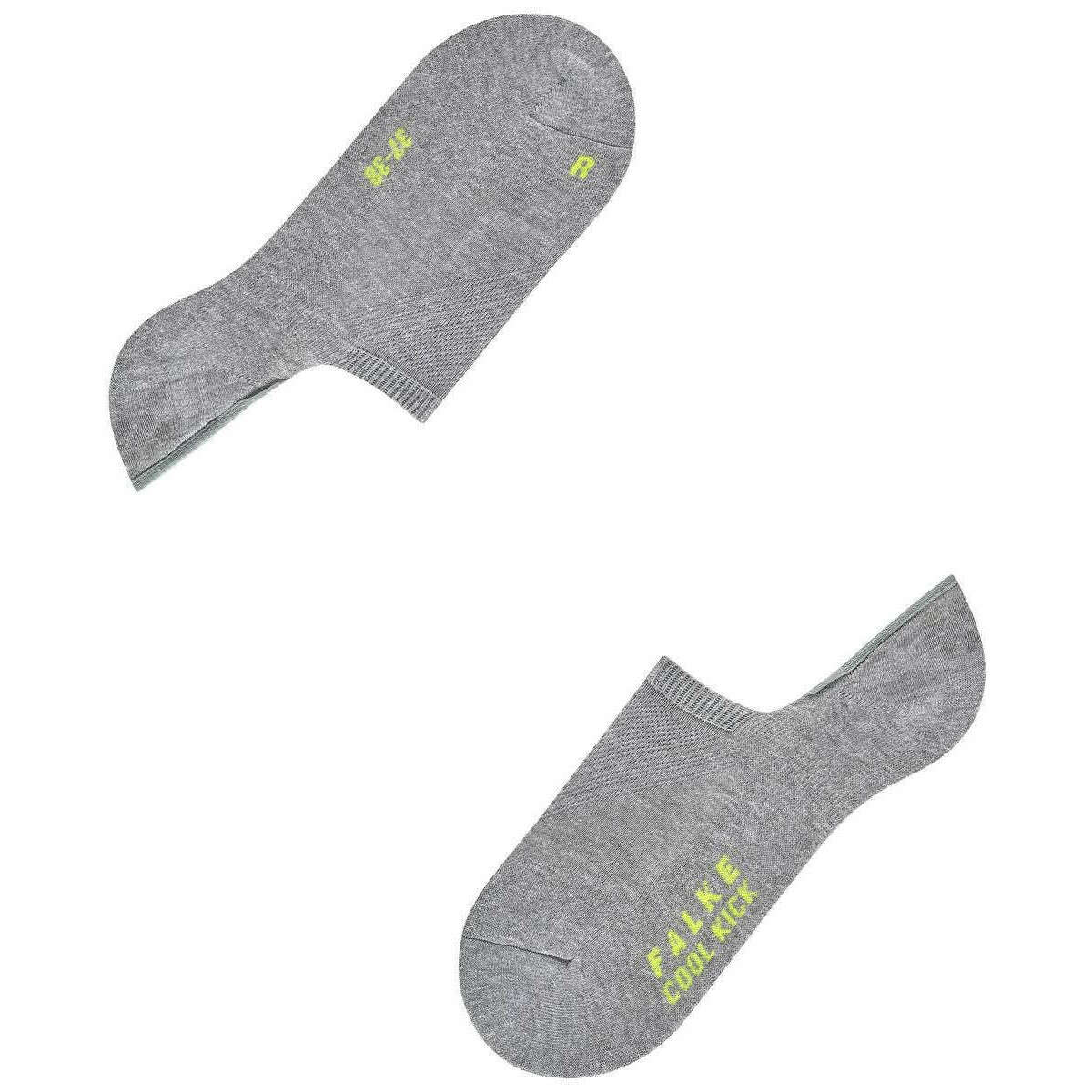 Falke Cool Kick Invisible Socks - Light Grey Mel - Image 5