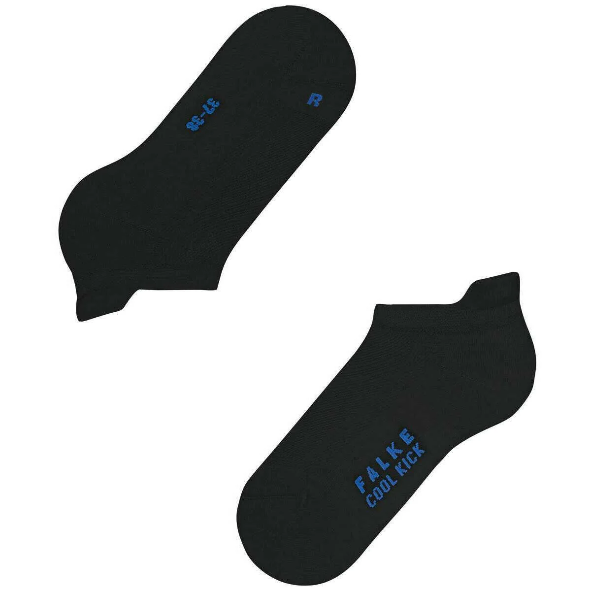 Falke Cool Kick Sneaker Socks - Black - Image 5