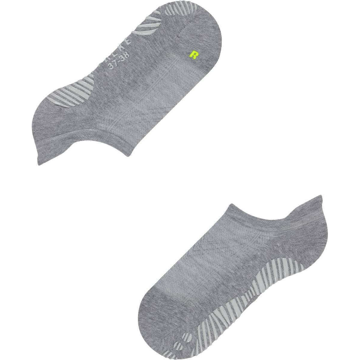 Falke Cool Kick Sneaker Socks - Light Grey Marl - Image 7
