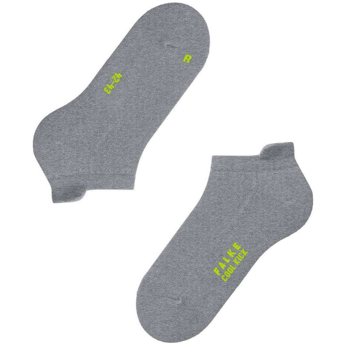 Falke Cool Kick Sneaker Socks - Light Grey Mel - Image 5