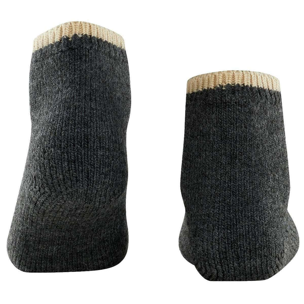 Falke Cosy Plush Socks - Anthracite Melange Grey - Image 3
