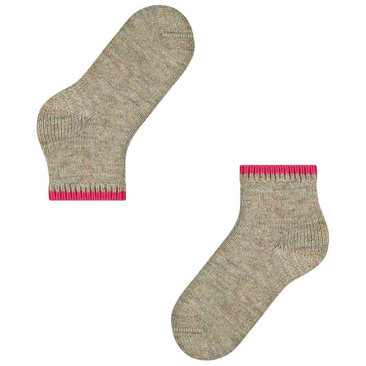 Falke Cosy Plush Socks - Nut Melange Brown - Image 4