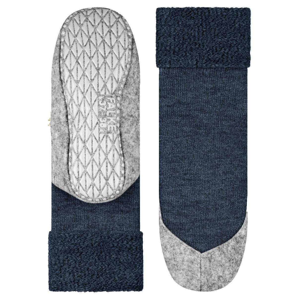 Falke Cosy Shoe Slipper Socks - Marine Mel - Image 5