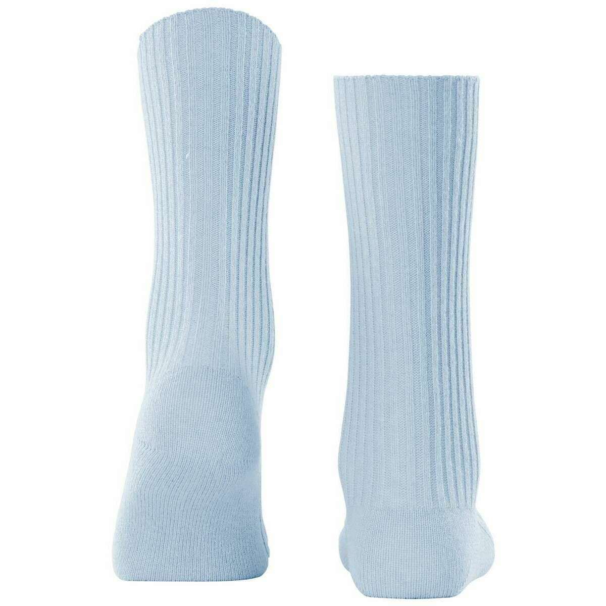 Falke Cosy Wool Boot Socks - Light Blue - Image 3