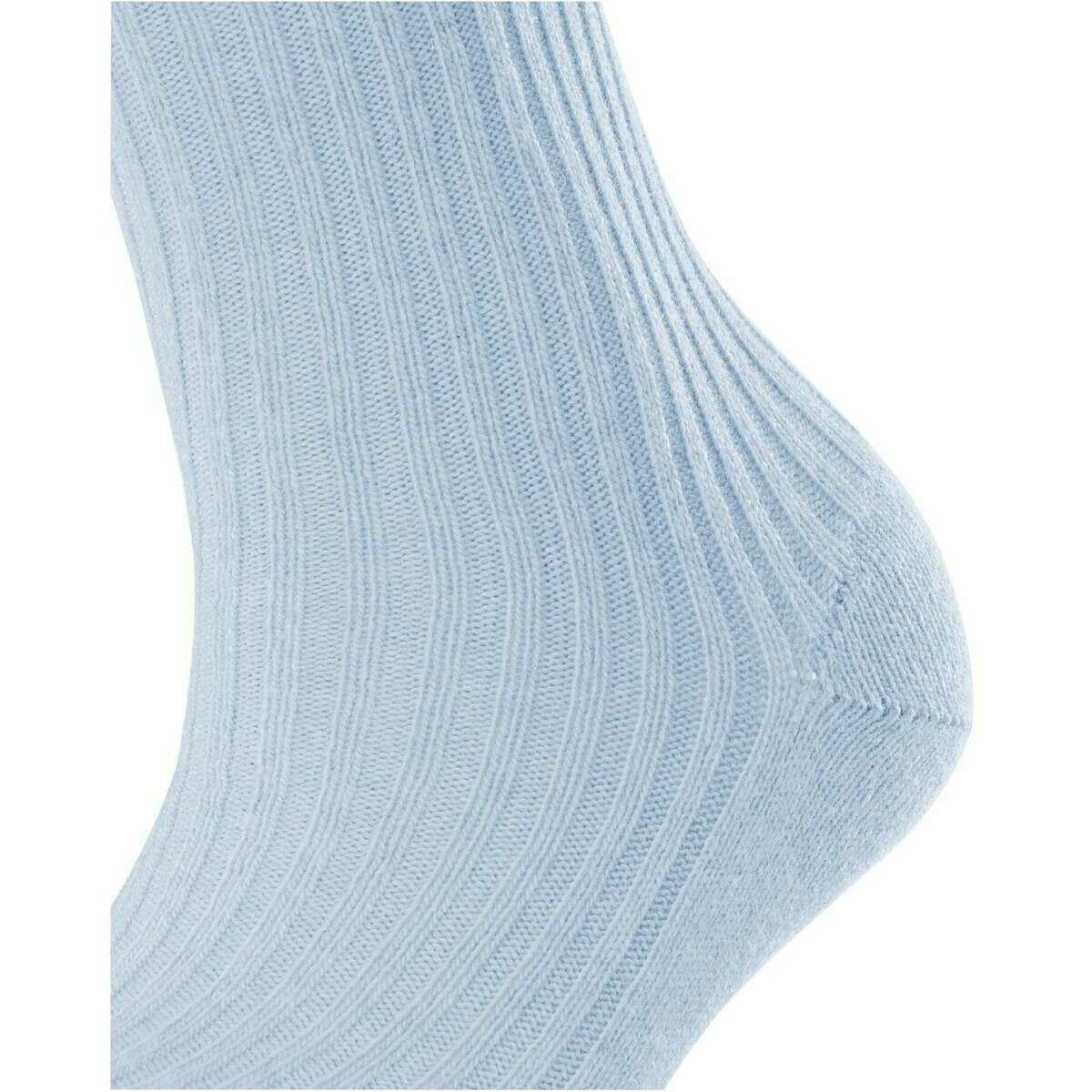Falke Cosy Wool Boot Socks - Light Blue - Image 4