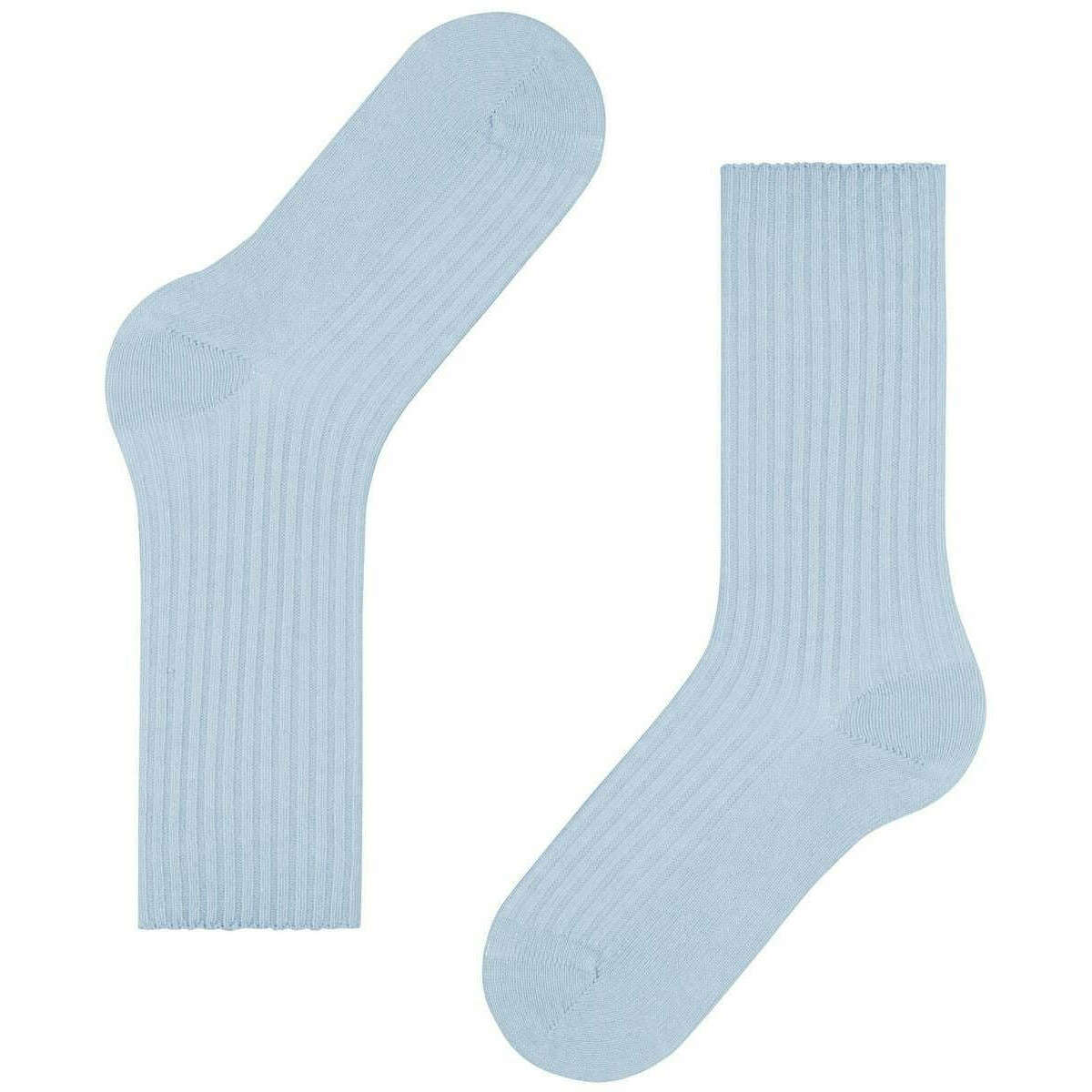 Falke Cosy Wool Boot Socks - Light Blue - Image 5