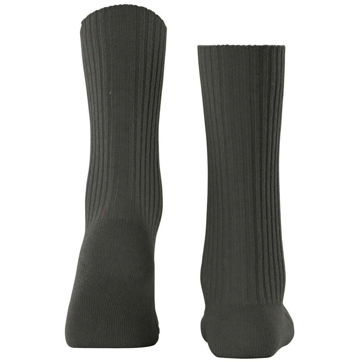 Falke Cosy Wool Boot Socks - Military Green - Image 3