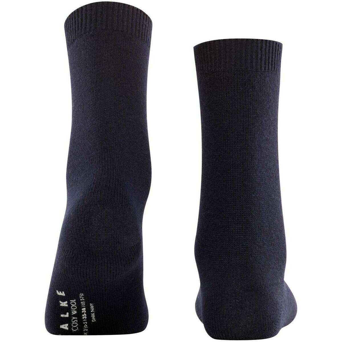 Falke Cosy Wool Socks - Dark Navy - Image 3