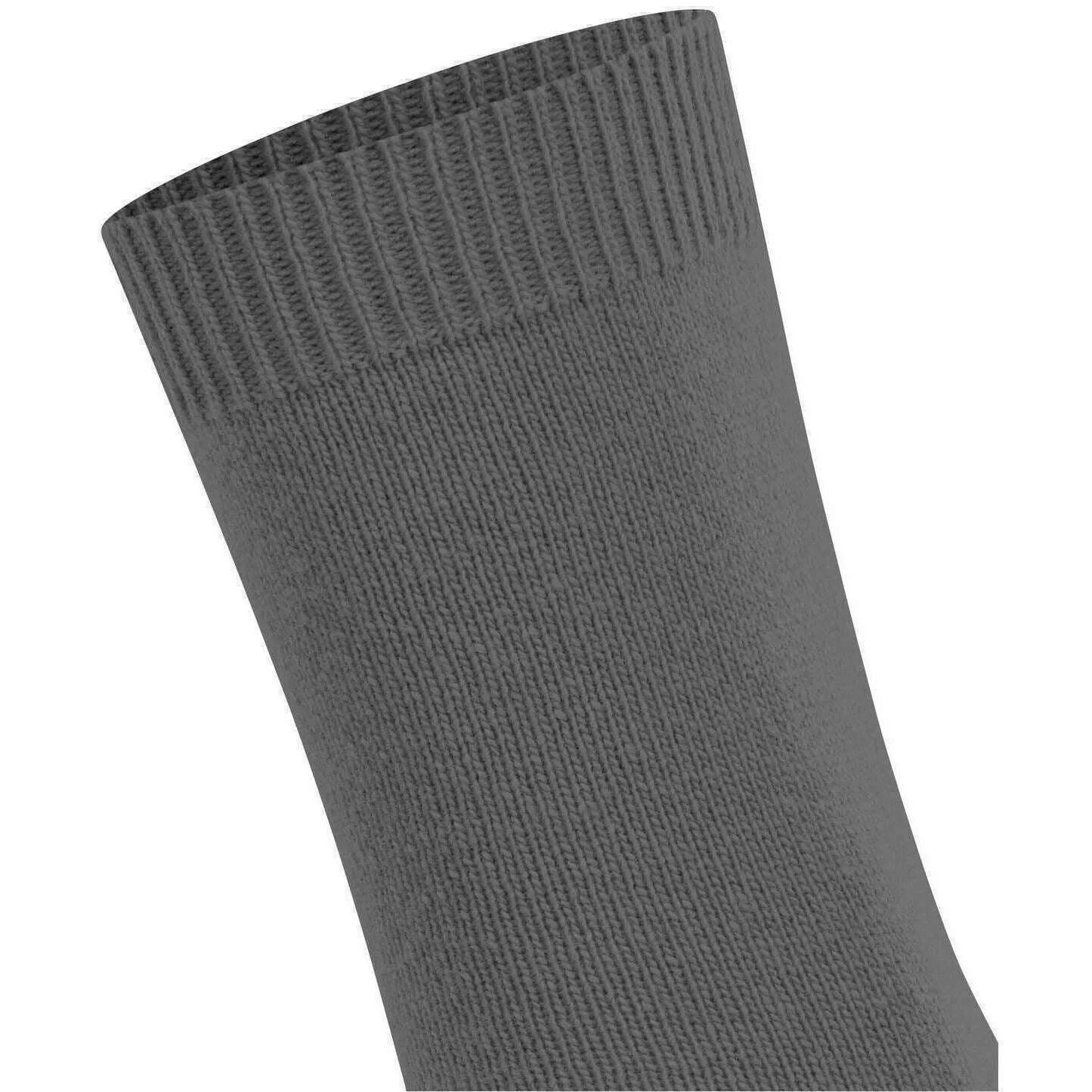 Falke Cosy Wool Socks - Flannel Grey - Image 4