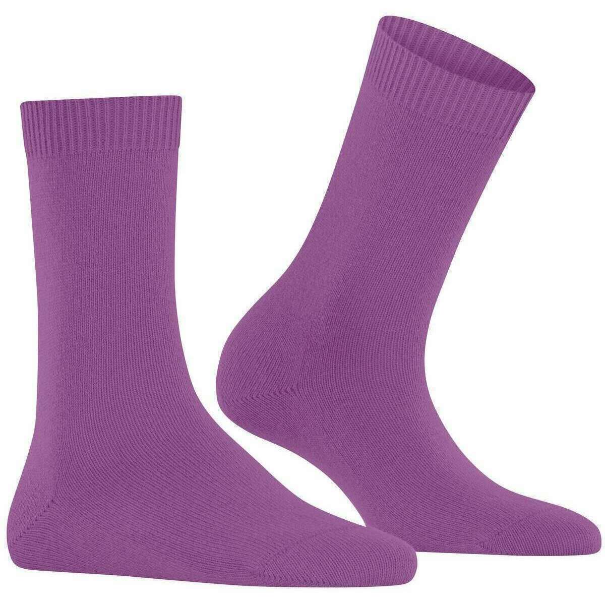 Falke Cosy Wool Socks - Phlox Purple - Image 2