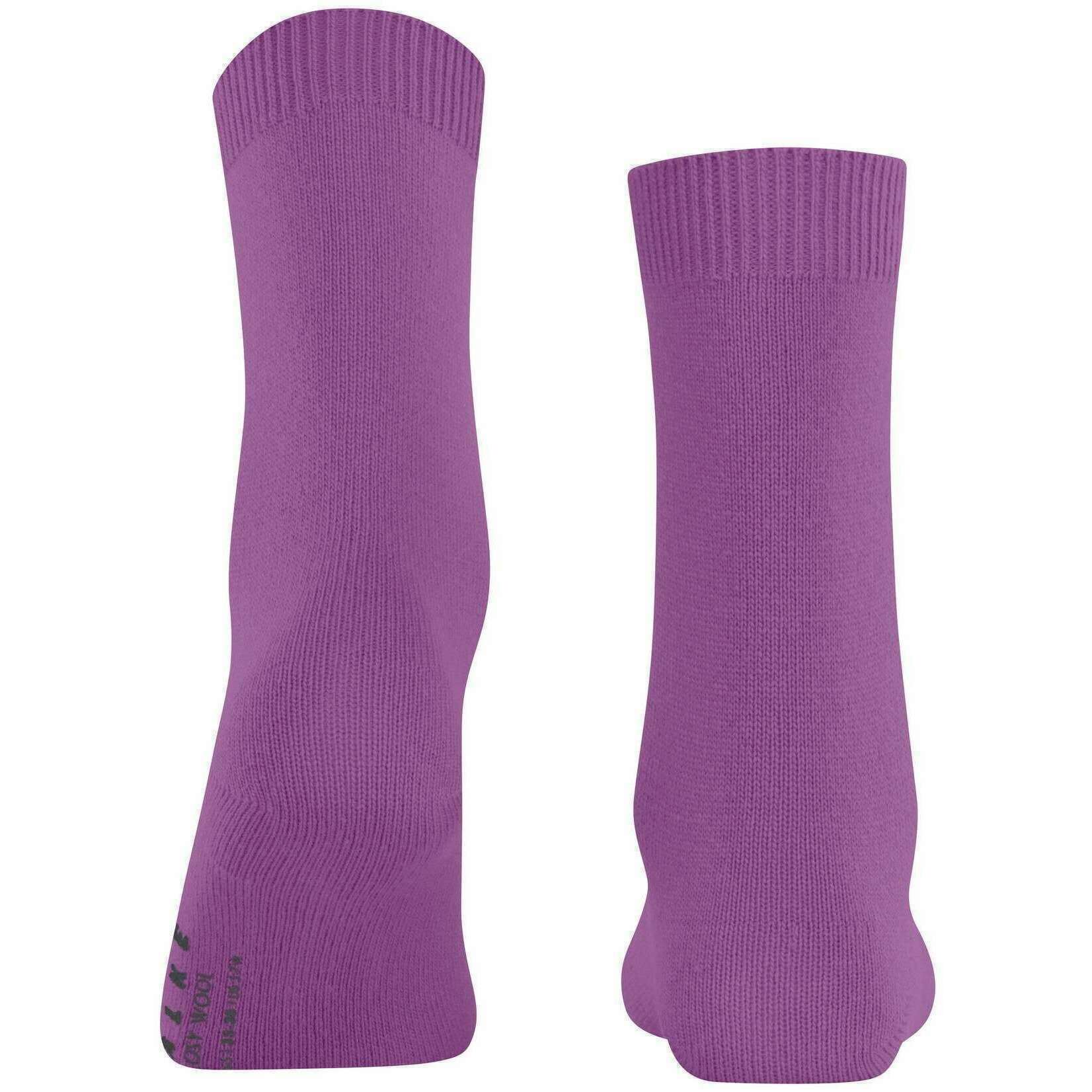 Falke Cosy Wool Socks - Phlox Purple - Image 3