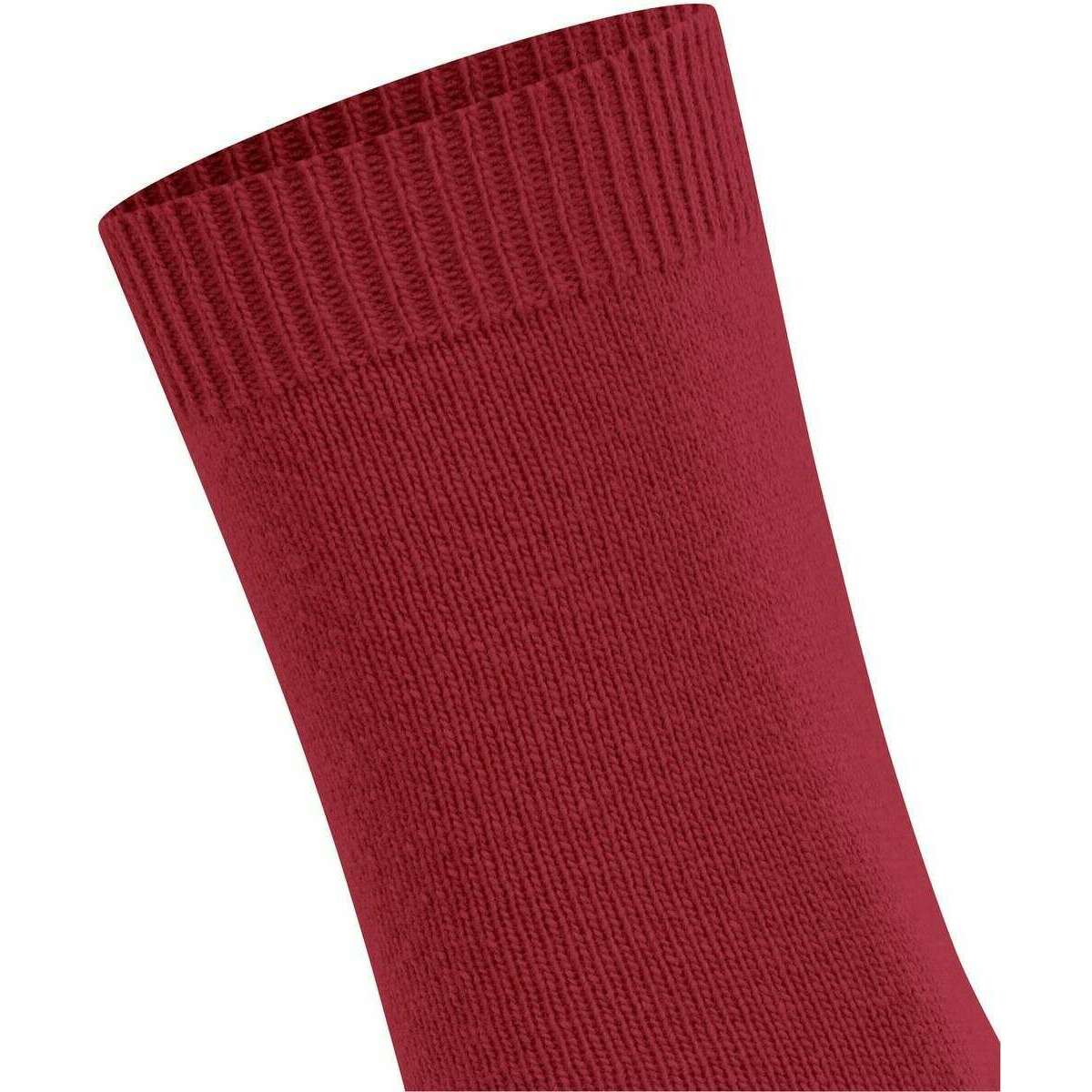 Falke Cosy Wool Socks - Scarlet Red - Image 4