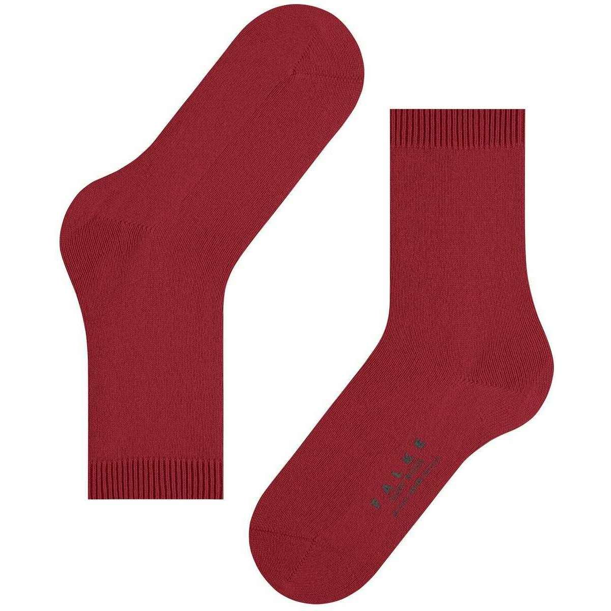 Falke Cosy Wool Socks - Scarlet Red - Image 5