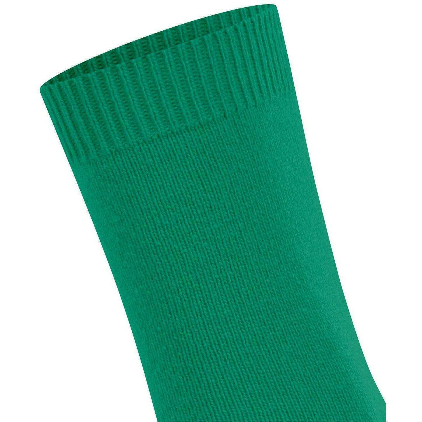 Falke Cosy Wool Socks - Tourmaline Green - Image 4